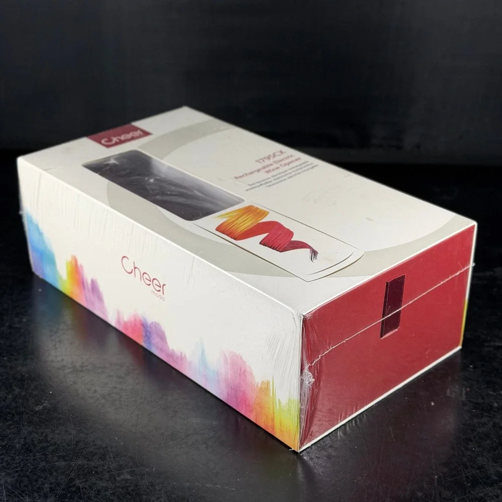 Cheer Moda 1795CX Rechargeable Electric Wine Opener Red BurgundyNew